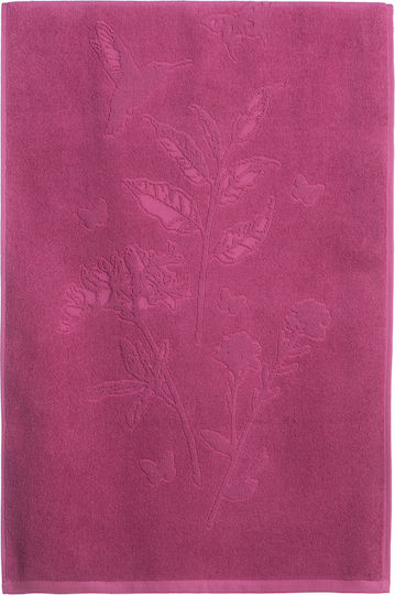 Nef-Nef Homeware Πετσέτα Σώματος Premium Birds 70x140εκ. Rose Βάρους 550gr/m²