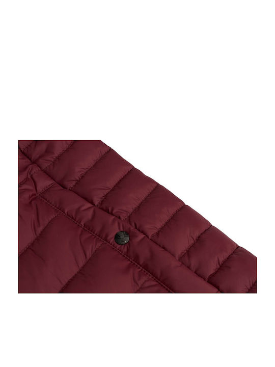 Calano Sleeveless Jacket Burgundy