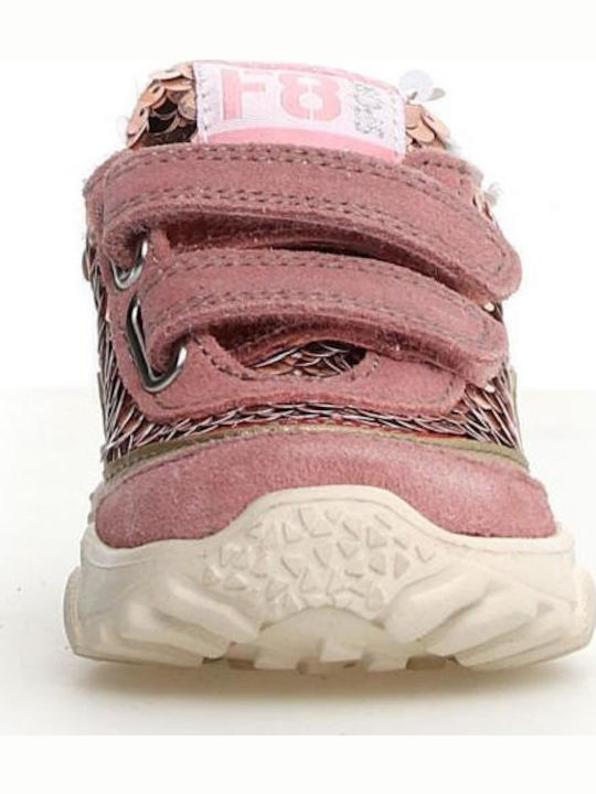 Kids Sneakers with Scratch Pink