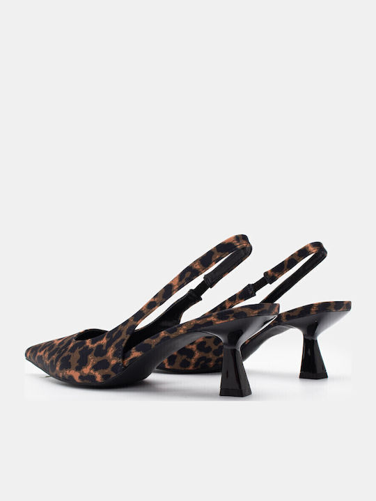 Μυτερές Γόβες Animal Print