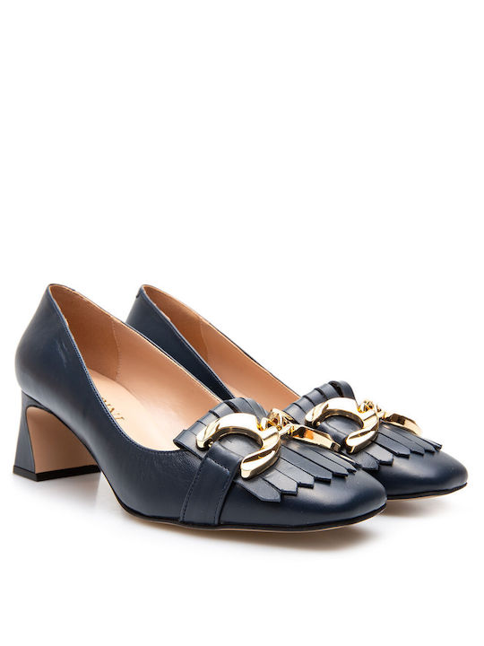 Labrini Pumps Marineblau