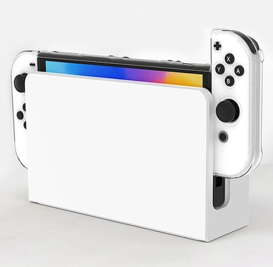 Plastic Switch OLED Protective Case Transparent