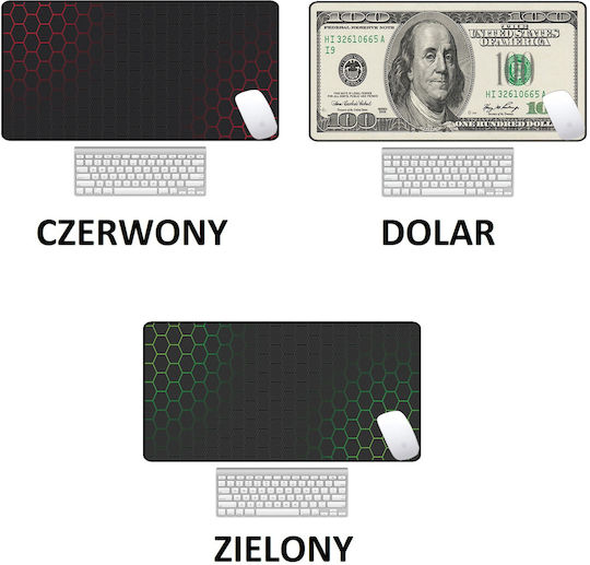 Mouse Pad XXL (800mm) Μαύρο
