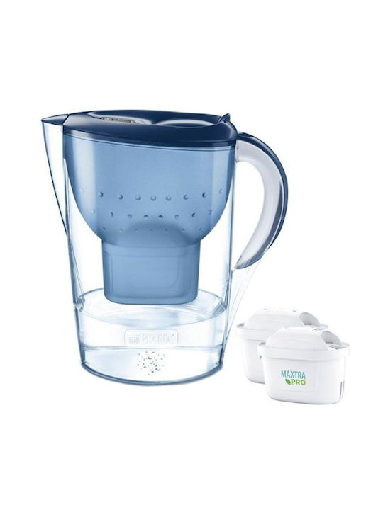 Brita Marella XL Jug Blue with Filter 3500ml 2pcs