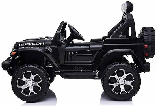 Jeep Rubicon Διθέσιο με Τηλεκοντρόλ Μαύρο για 3+ Ετών