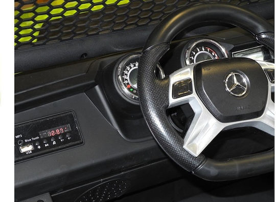 Детска Електрическа Кола Две места с Дистанционно управление Unimog Зелен