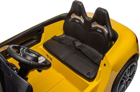 Kinder Auto Einsitzer mit Fernbedienung Gelb