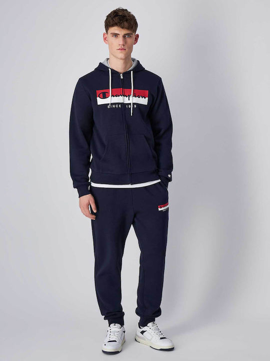 Sweatshirt with Hood Blue