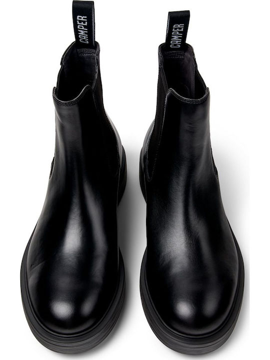 Dean Leather Black Men's Boots Anatomical