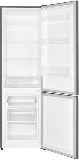 Muhler Ψυγειοκαταψύκτης 262lt Υ180xΠ55xΒ56εκ. Inox SC180IE