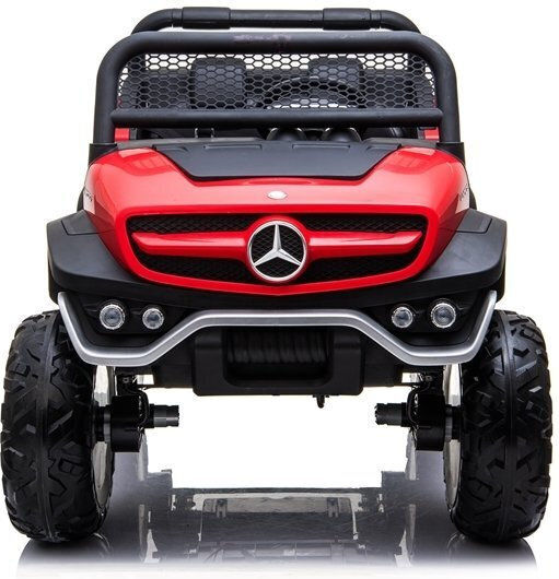 Mercedes Unimog Două Locuri Cu Telecomandă Roșu Pentru 3+ Ani