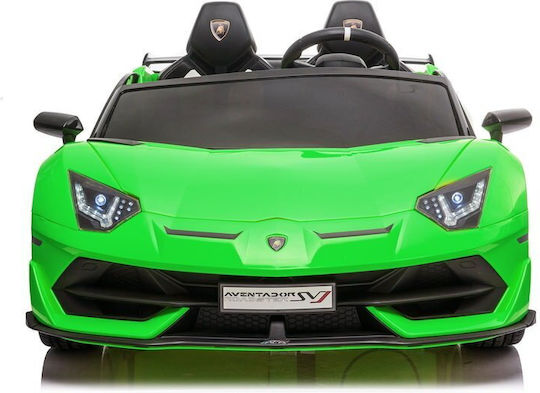 Lamborghini Aventador Μονοθέσιο με Τηλεκοντρόλ Licensed 12 Volt Πράσινο για 3+ Ετών