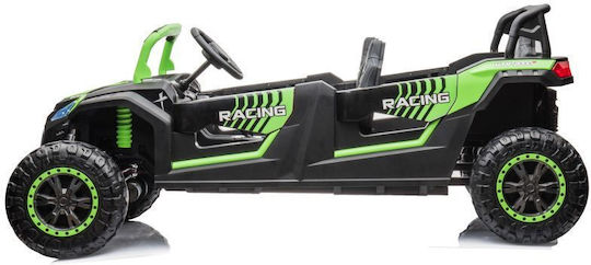 A033 Kinderfahrzeug Doppelsitzer mit Fernbedienung Inspiriert 24 Volt Grüne für 3+ Jahre