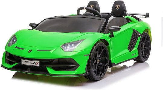 Lamborghini Aventador Μονοθέσιο με Τηλεκοντρόλ Licensed 12 Volt Πράσινο για 3+ Ετών