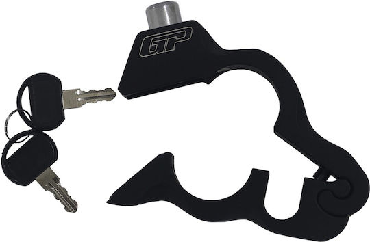 GP Kompozit Motorcycle Lever Lock in Black