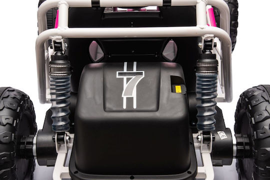 Buggy Μονοθέσιο με Τηλεκοντρόλ 24 Volt Ροζ
