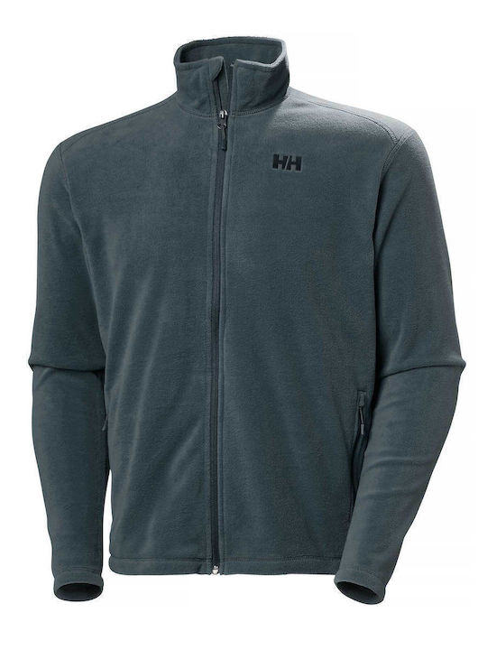 Men's Fleece Cardigan J Blue