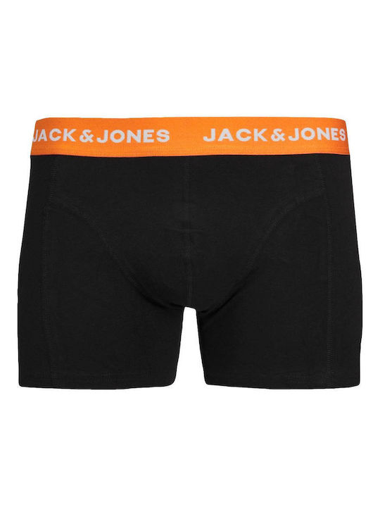 Jack & Jones Ανδρικά Μποξεράκια Μαυρο 5Pack