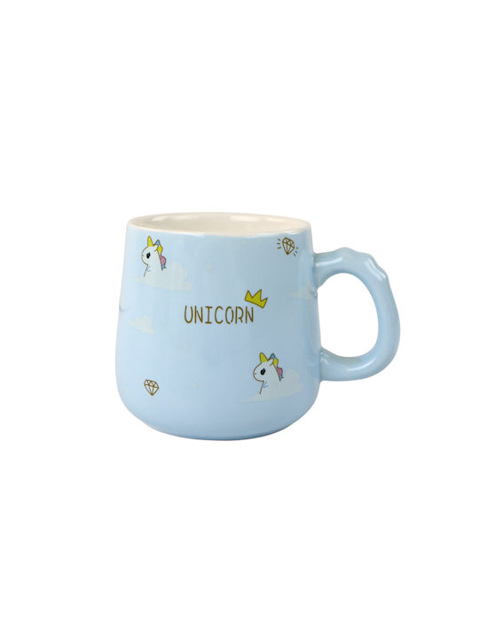 Unicorn Heat Change Mug Blue 350ml