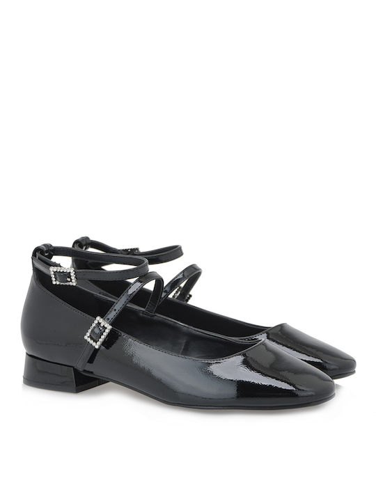 Exe Damen Ballerinas in Schwarz Farbe