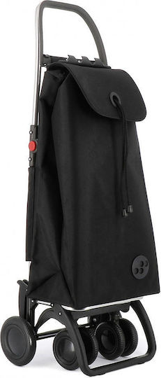 Tesatura Coș de cumpărături Negru 13cm
