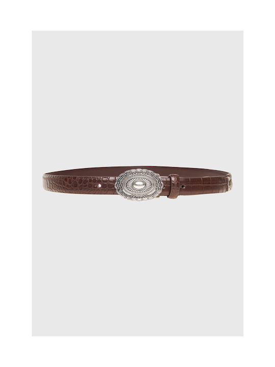 Funky Buddha Women's Belt Brown