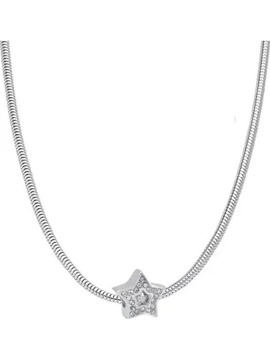 Bode Set mit Halskette & Armband aus Stahl