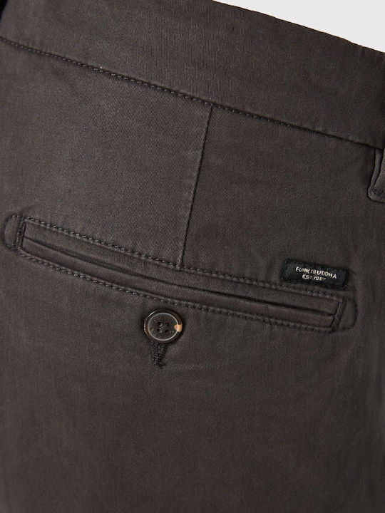 Trousers Chino in Regular Fit Gray
