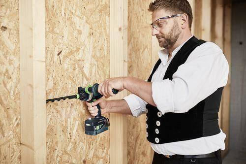 Festool TDC 18/4 5.2/4.0 I-Plus Двигател За Бормашина На Батерия Безчетков 18V 1x5.2Ah & 1x4Ah