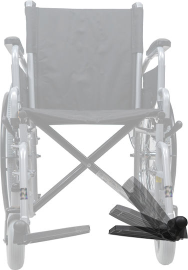 Mobiak Gemini Wheelchair 24" Folding Simple Type 46cm Silver