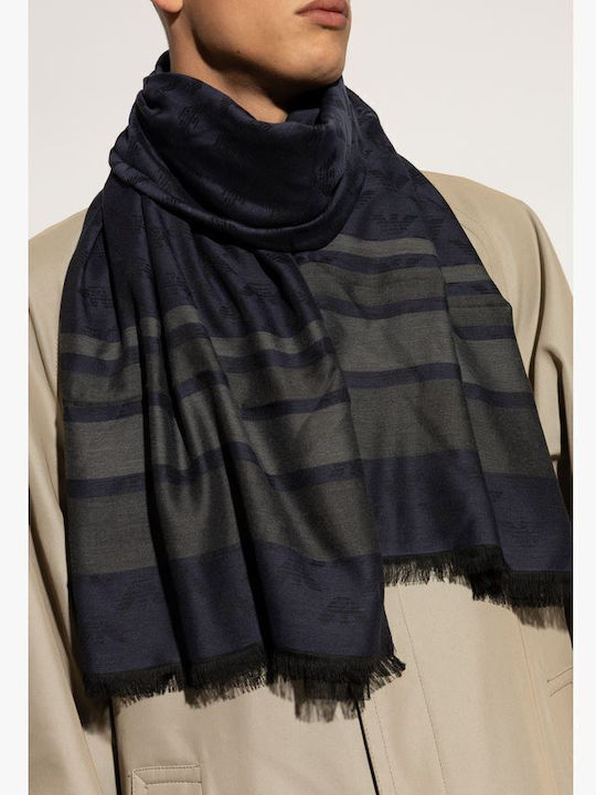Men's Scarf Blue