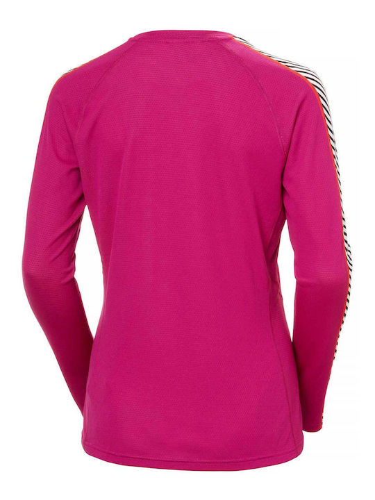 Helly Hansen Lifa Active Bluza termica pentru femei cu maneci lungi Violet
