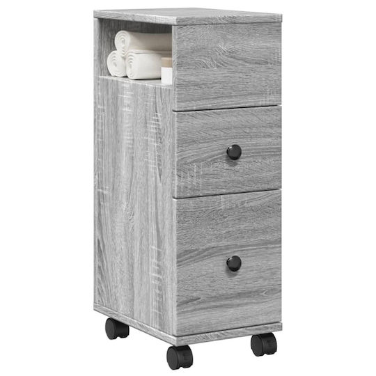 vidaXL Badezimmerschrank B23xT33xH65cm Sonoma