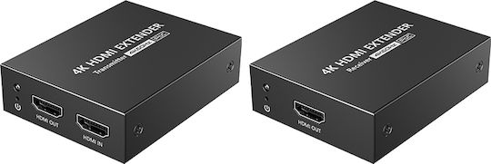 Hdmi To Lan Converter Spacetronik Sph-hlc6ir3 4k60