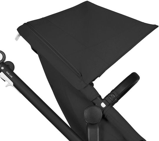 Cybex Eos Lux Ρυθμιζόμενο Καρότσι Μωρού Kατάλληλο για Nεογέννητο Moon Black | 13kg