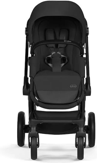 Cybex Eos Lux Ρυθμιζόμενο Καρότσι Μωρού Kατάλληλο για Nεογέννητο Moon Black | 13kg