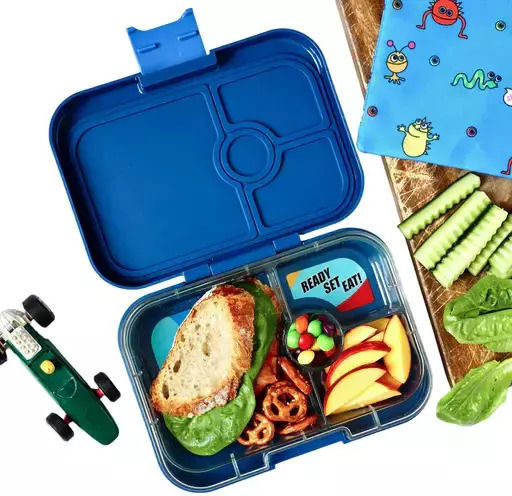 Yumbox Пластмасово детско контейнерче за храна Тюркоазен