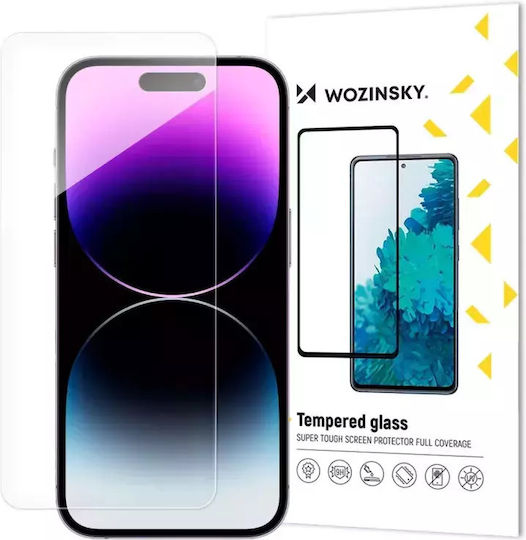 Wozinsky Gehärtetes Glas (iPhone 17 Pro Max / iPhone 17 Pro / iPhone 16 Pro Max)