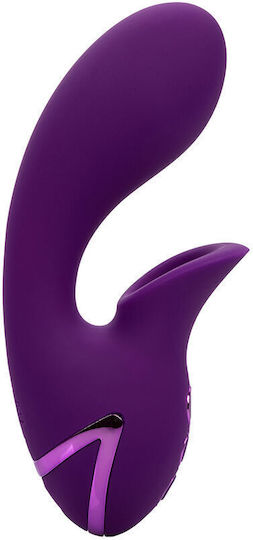 Calexotics Huntington Beach Heartbreaker Δονητής Μασάζ με Απομακρυσμένο Έλεγχο Μωβ