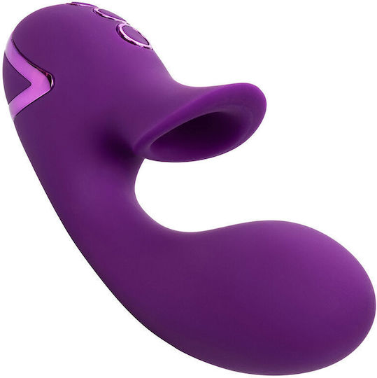 Calexotics Huntington Beach Heartbreaker Δονητής Μασάζ με Απομακρυσμένο Έλεγχο Μωβ