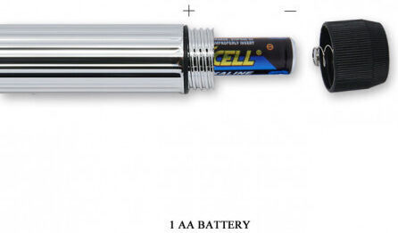 Baile Mini Δονητής Bullet 13.6cm Ασημί