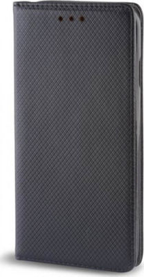 Magnet Книга Кожа Черен (Redmi Note 4)