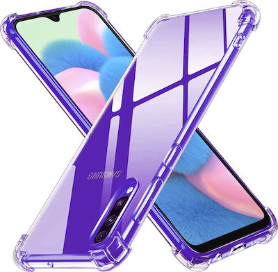 Techsuit Coperta din spate Silicon Transparent (Galaxy A30s)