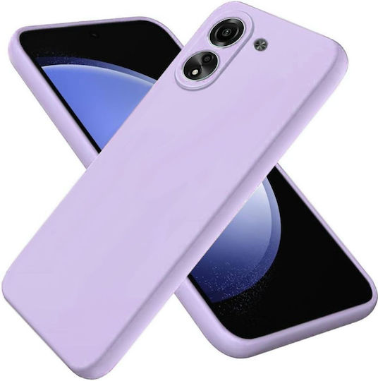 Redmi 13c Back Cover Σιλικόνης Λιλά (Xiaomi Redmi 13C, Poco C65)