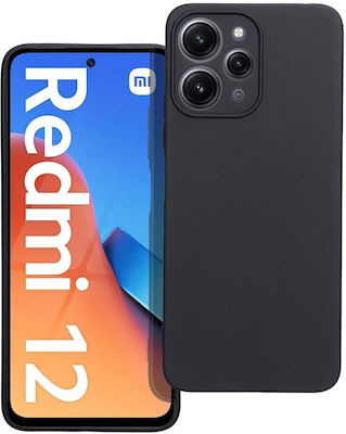 Forcell Matt Back Cover Μαύρο (Redmi 12)