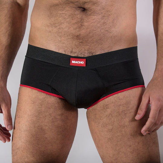 Macho Underwear Ανδρικό Sexy Boxer Μαύρο