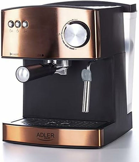 Adler Automatic Espresso Machine 850W Pressure 15bar Beige AD 4404