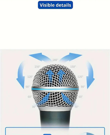 Woxline Δυναμικό Microfon XLR De mână pentru Vocale