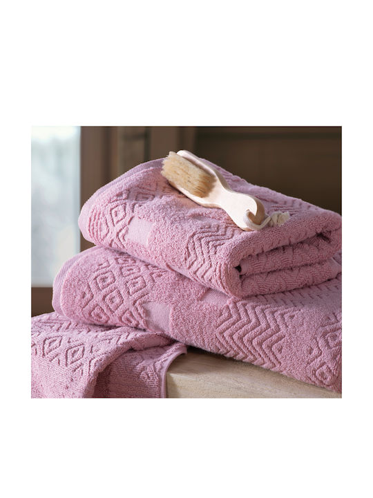 Nef-Nef Homeware Hand Towel Premium Quantum 30x50cm Orchid Weight 550gr/m²