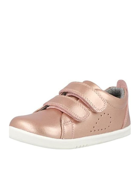 Iwalk Grass Court Kids Sneakers High with Scratch Pink
